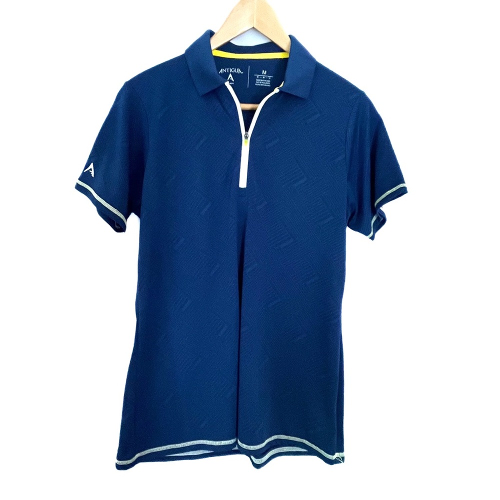 Antigua Women’s 1/4 Zip Neck Golf Shirt M